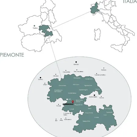 Oasi Del Monferrato - Rosso Lejlighed